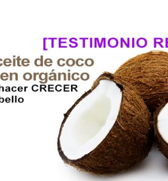 aceite de coco virgen para el cabello TESTIMONIO REAL comprobado 1