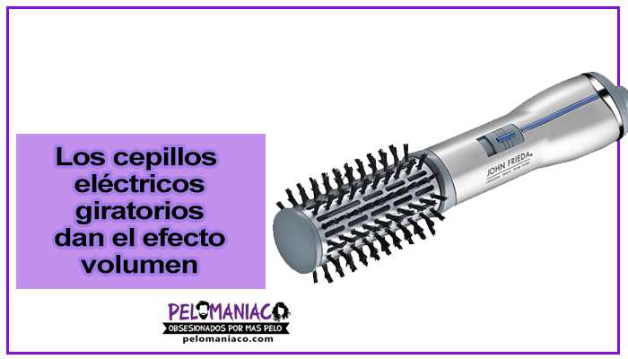 cepillo electrico giratorio para dar volumen al cabello