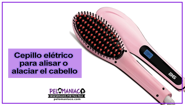 cepillo eléctrico para alisar el cabello