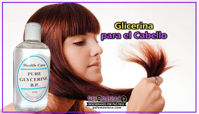 glicerina para el cabello