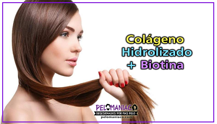 colageno hidrolizado con biotina para el cabello